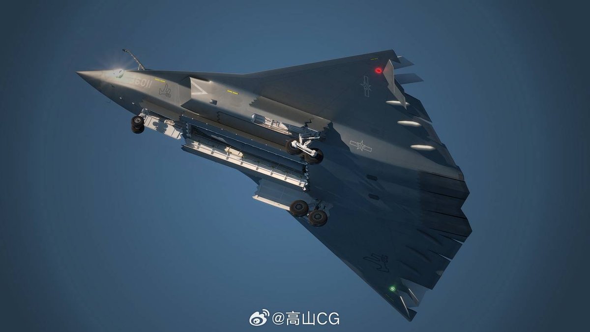 Chinese 6th Generation Fighter Jet Photos Show Closest Look Yet